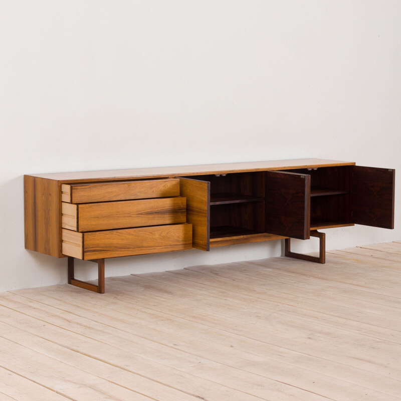 Vintage Rosewood Sideboard by Arne Hovmand-Olsen for Mogens Kold 1960s