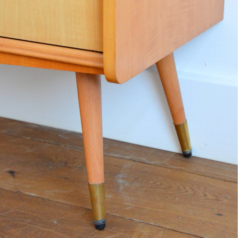 Pair of vintage bedside tables 1960s