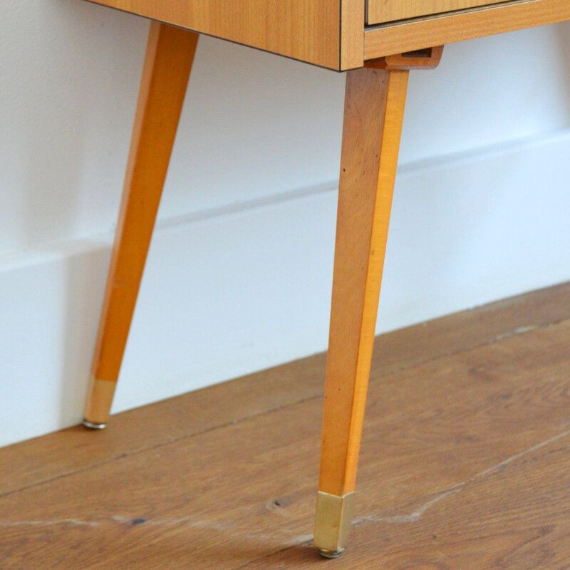 Vintage side table Chevet 1960s