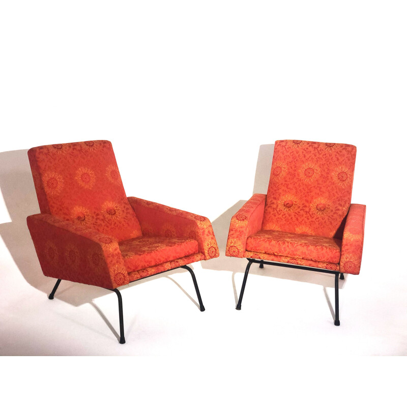 Pair of vintage paolozzi armchairs