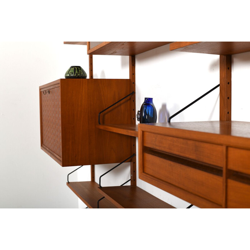 Vintage Poul Cadovius Royal System in Teak Denmark 1960s