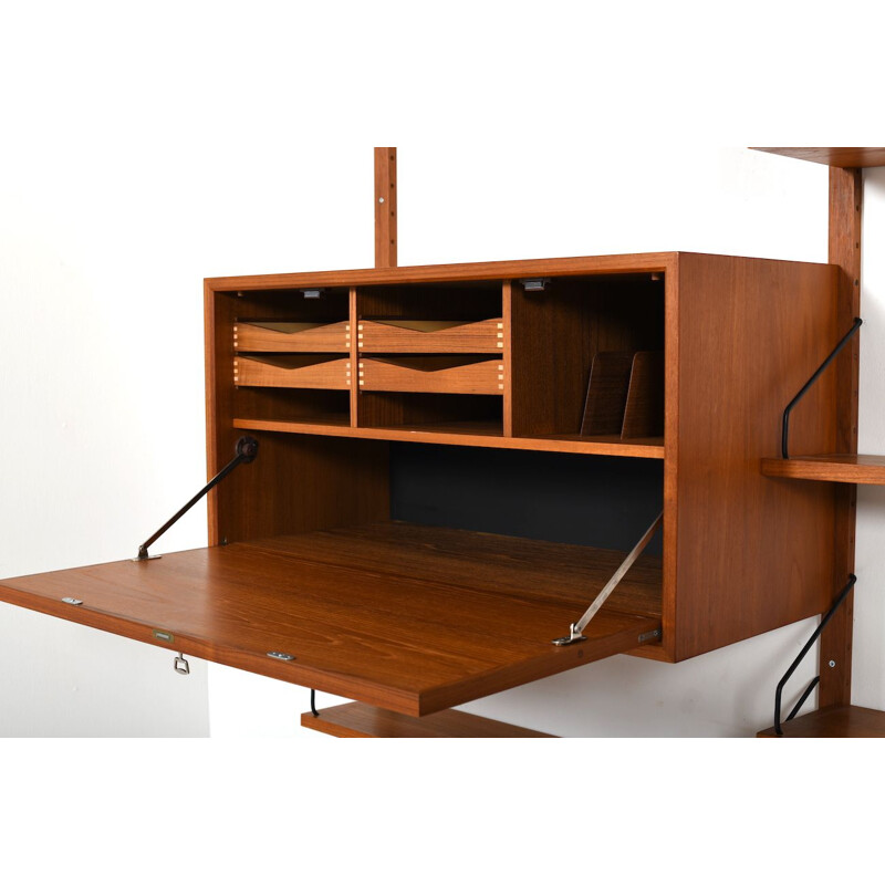 Vintage Poul Cadovius Royal System in Teak Denmark 1960s