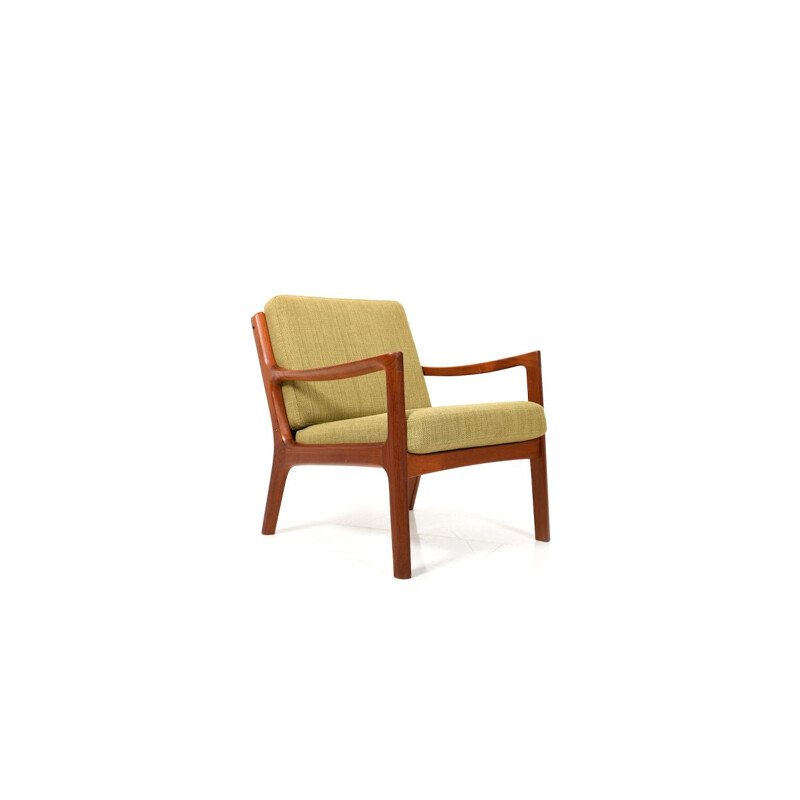 Pair of vintage Senator Teak Easychairs by Ole Wanscher