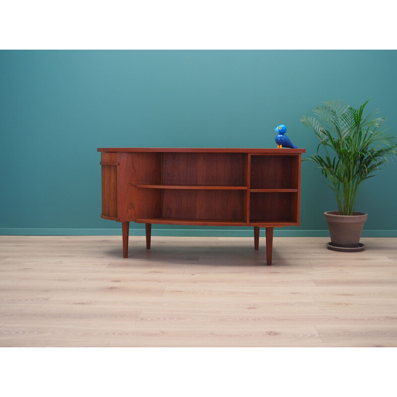 Vintage Teak desk Kai Kristiansen by Feldballes Mobelfabrik Danish 1960s