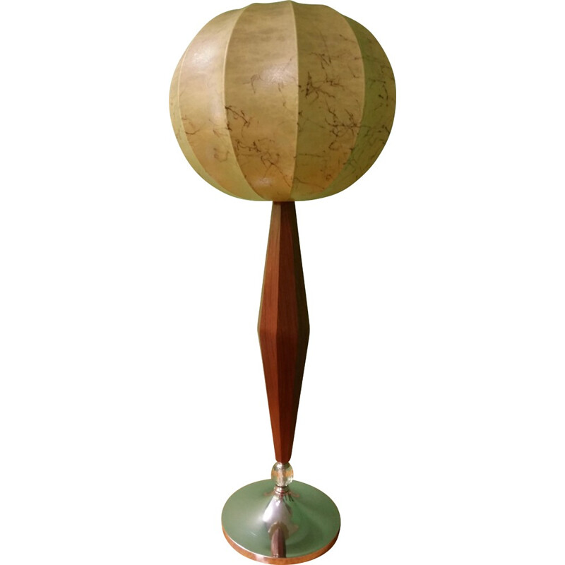 Mid-century table lamp in teak - 1960s