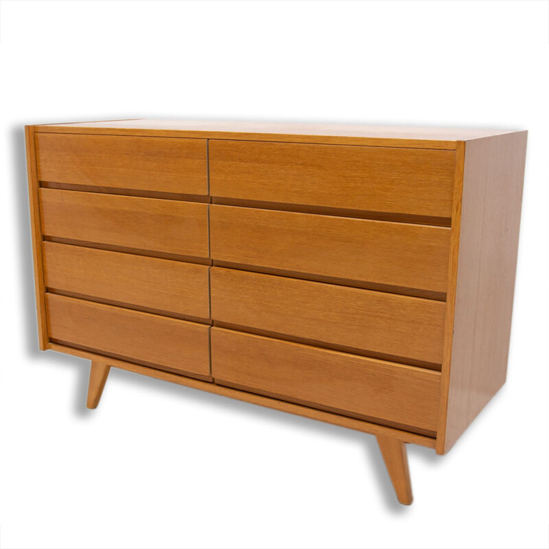 Mid-century chest of drawers by Jiri Jiroutek Czechoslovakia 1960s