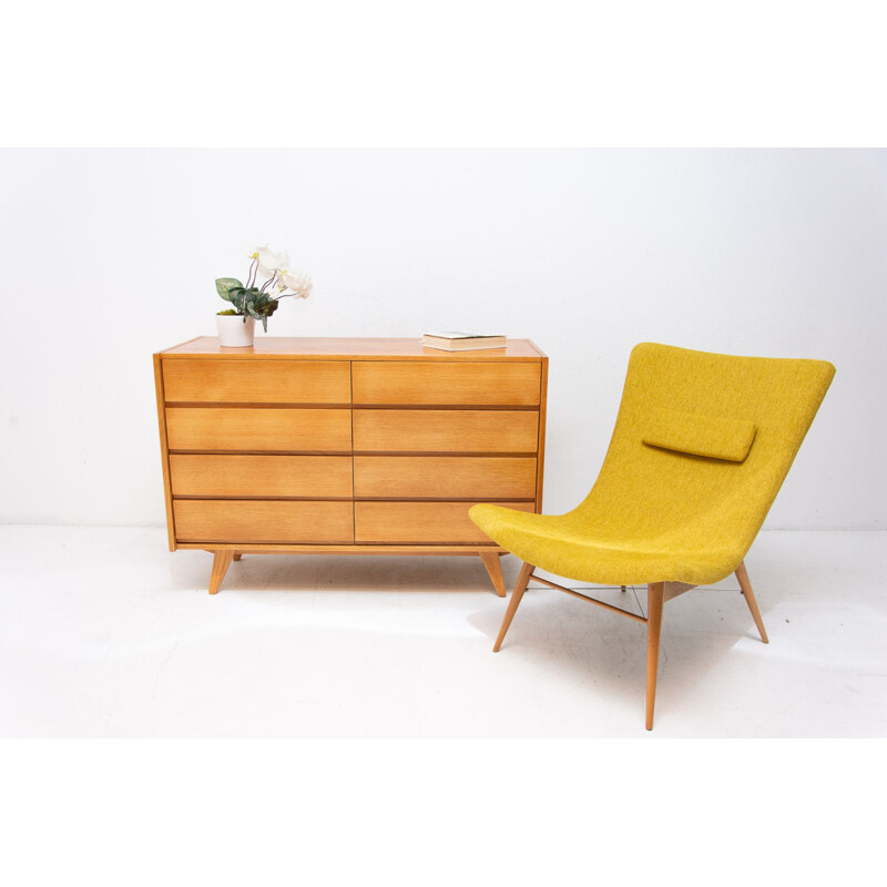 Mid-century chest of drawers by Jiri Jiroutek Czechoslovakia 1960s