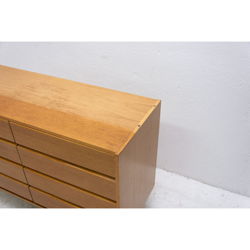 Mid-century chest of drawers by Jiri Jiroutek Czechoslovakia 1960s