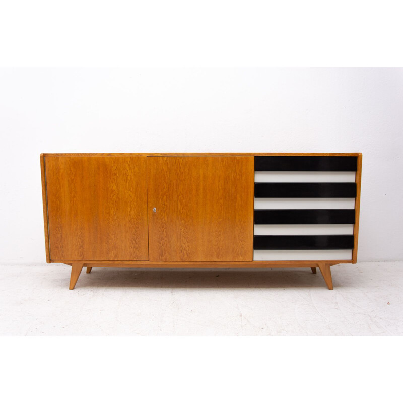 Mid-century sideboard by Jiří Jiroutek Czechoslovakia 1985s