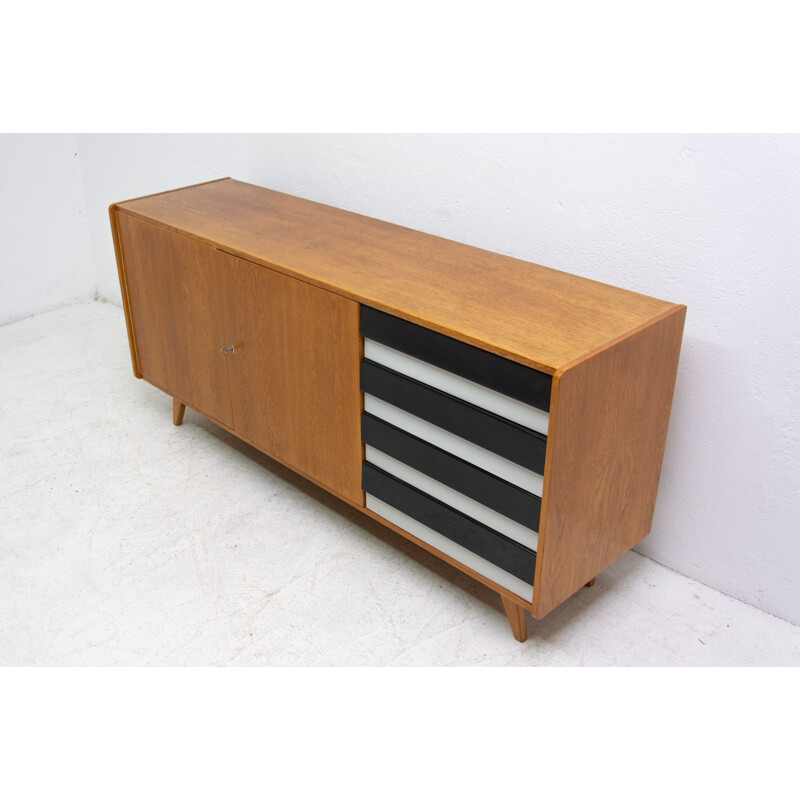 Mid-century sideboard by Jiří Jiroutek Czechoslovakia 1985s