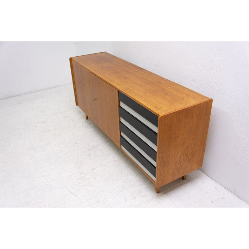 Mid-century sideboard by Jiří Jiroutek Czechoslovakia 1985s