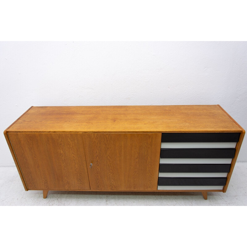 Mid-century sideboard by Jiří Jiroutek Czechoslovakia 1985s