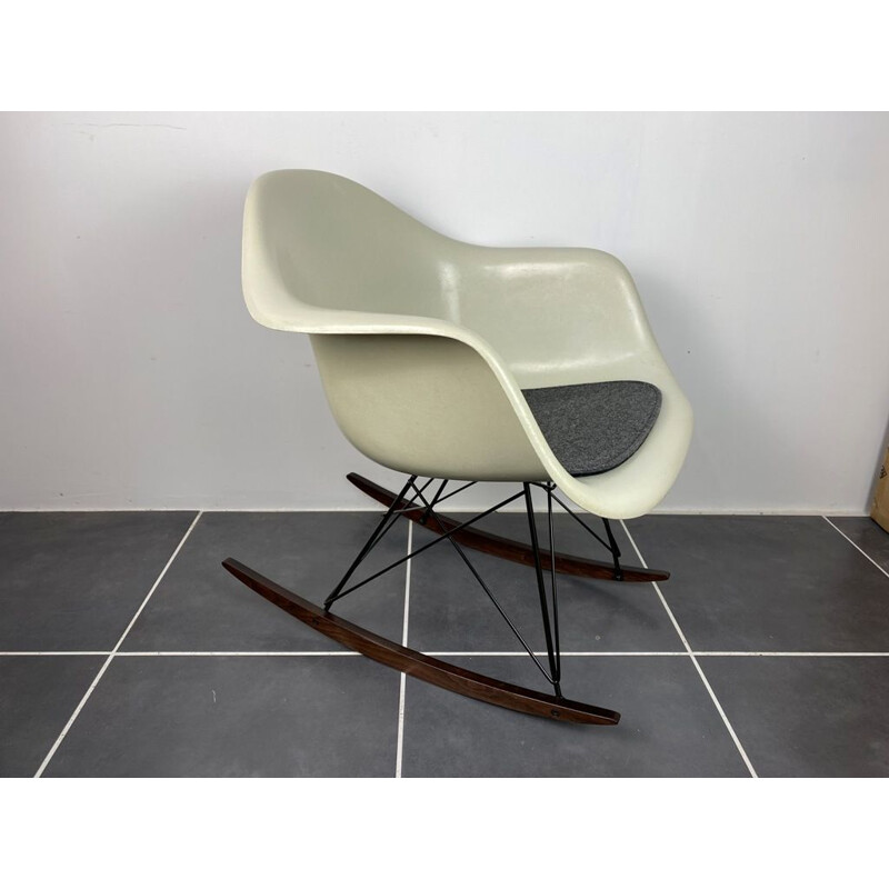 Vintage white armchair 1960s