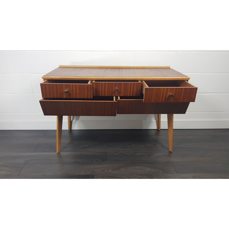 Commode vintage Alfred Cox pour mobilier AC 1950