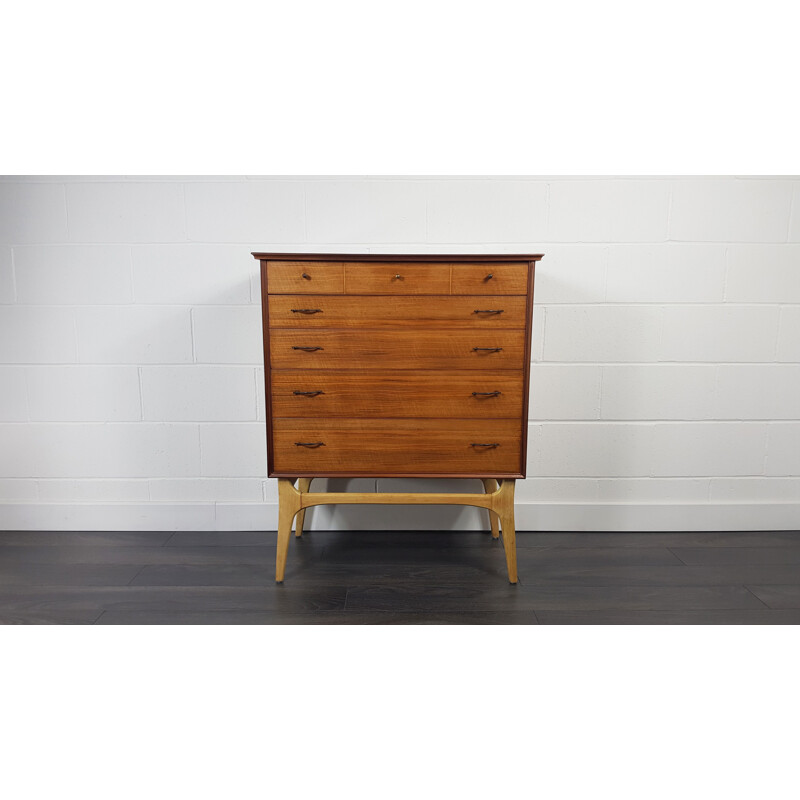 Vintage Alfred Cox Chest of Drawers 1950s