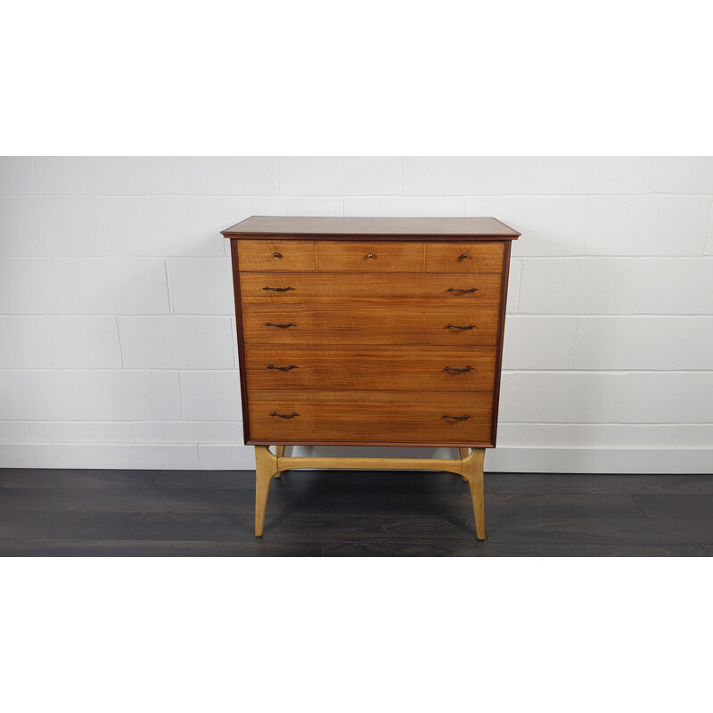 Vintage Alfred Cox Chest of Drawers 1950s