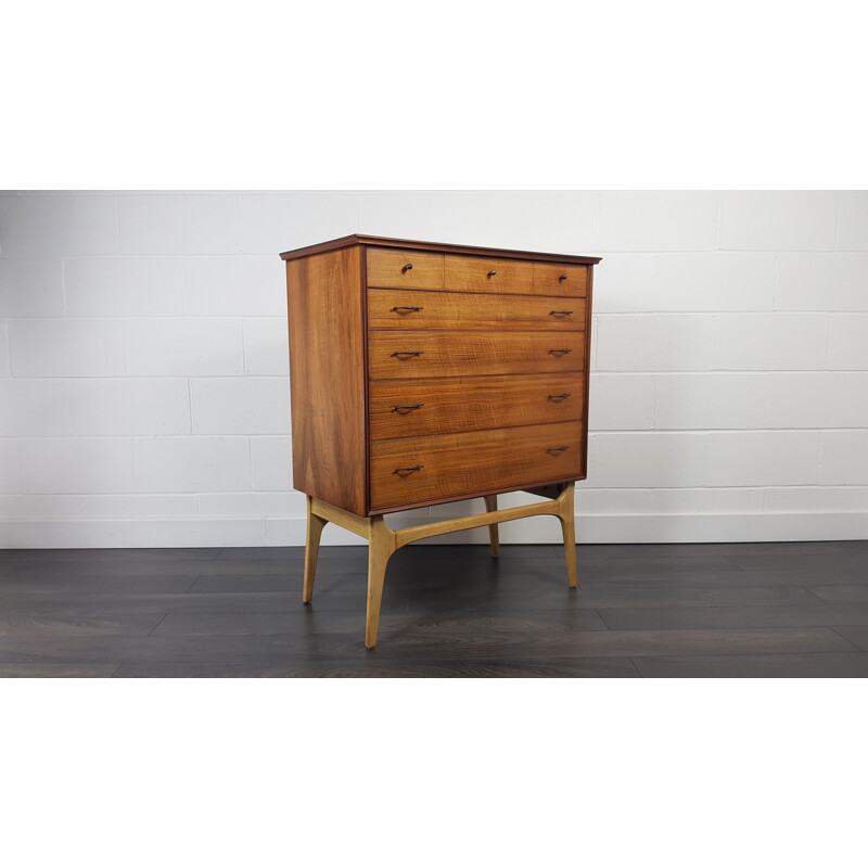 Vintage Alfred Cox Chest of Drawers 1950s