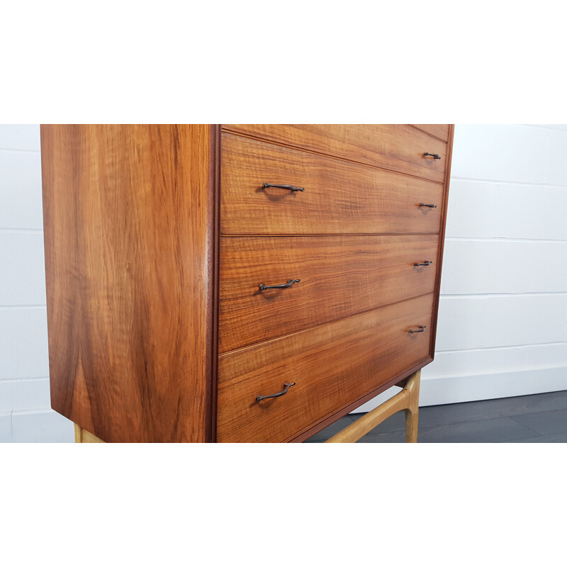 Vintage Alfred Cox Chest of Drawers 1950s