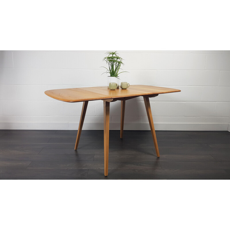 Vintage Ercol Drop Leaf Dining Table 1960s