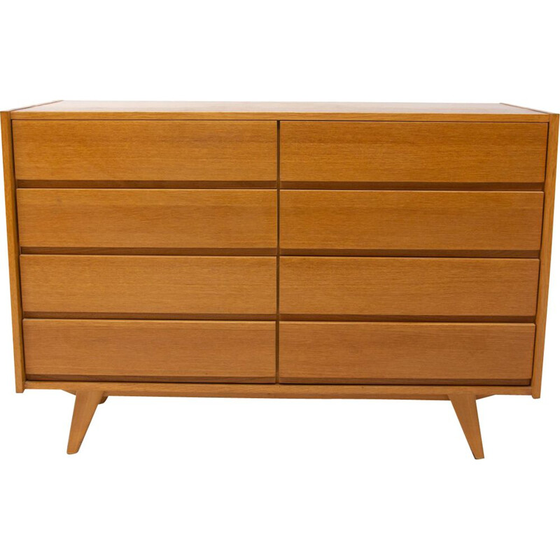 Mid-century chest of drawers by Jiri Jiroutek Czechoslovakia 1960s