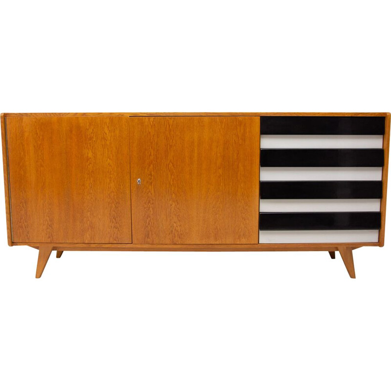 Mid-century sideboard by Jiří Jiroutek Czechoslovakia 1985s