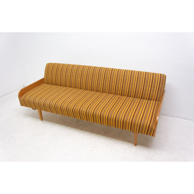 Mid century folding sofabed Czechoslovakia 1960s