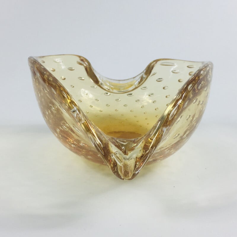 Mid-Century Bullicante Murano Glass Ashtray 1960s