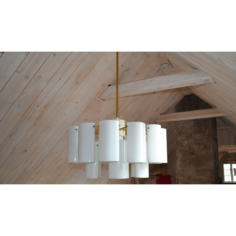 Vintage pendant Lamp by Gert Nyström for Fagerhult 1965s