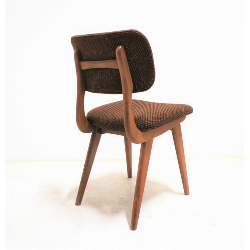 Set of 6 vintage teak chairs Louis Van Teeffelen
