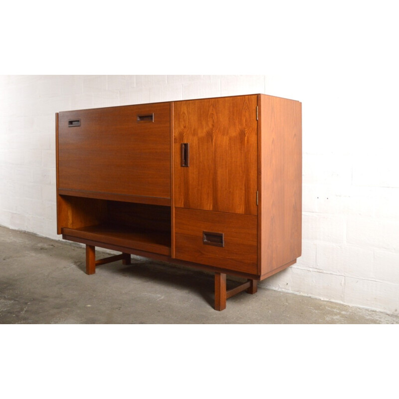 Design  mid-century cabinet in teak - 1950s