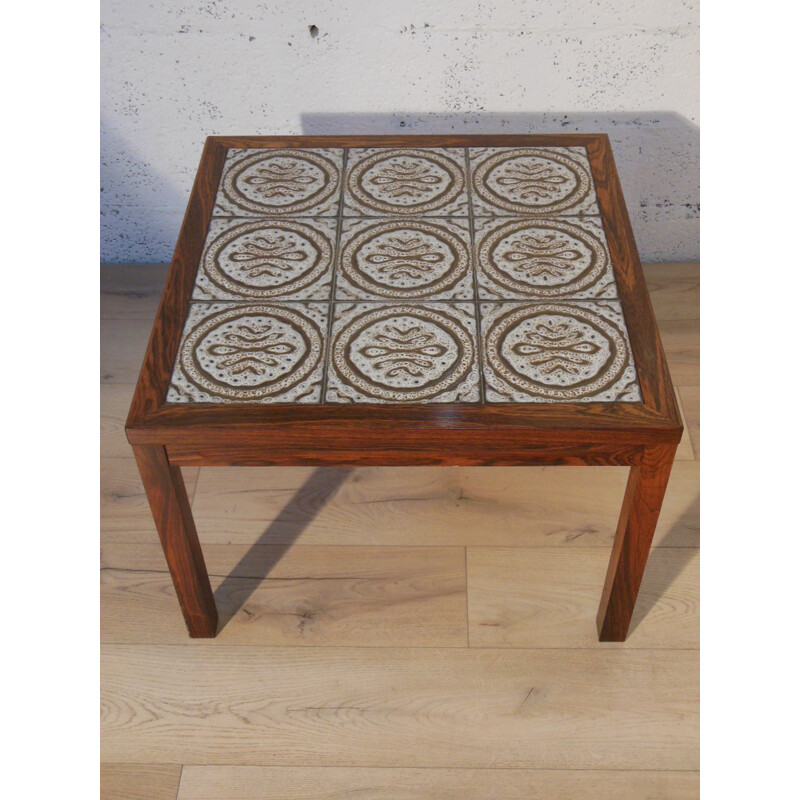 Scandinavian coffee table in rosewood - 1970s