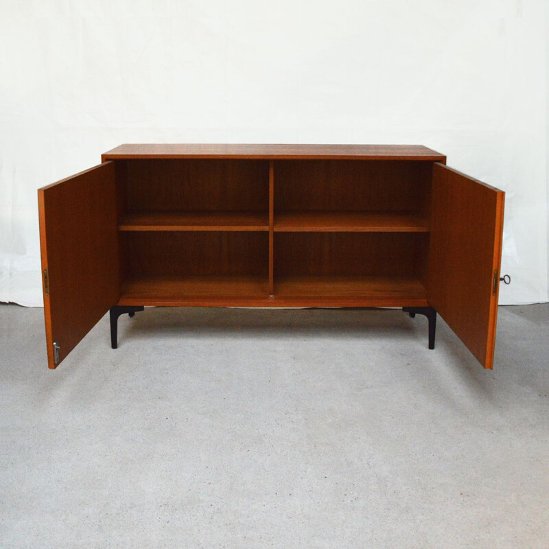 Vintage sideboard on metal feet 1960s