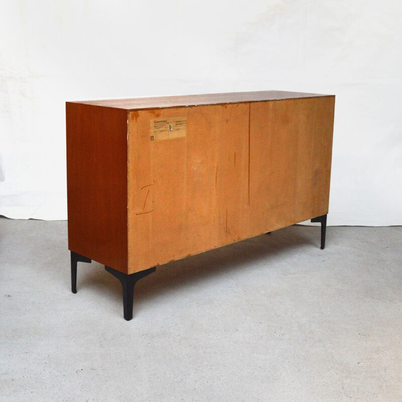 Vintage sideboard on metal feet 1960s