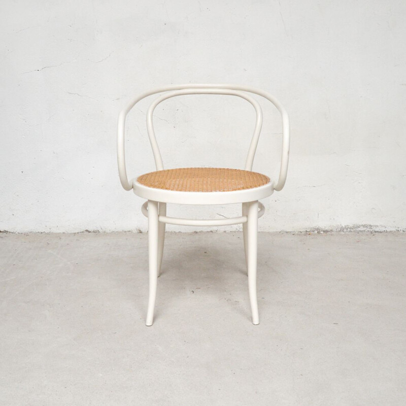 Vintage Thonet White Chair 1960s