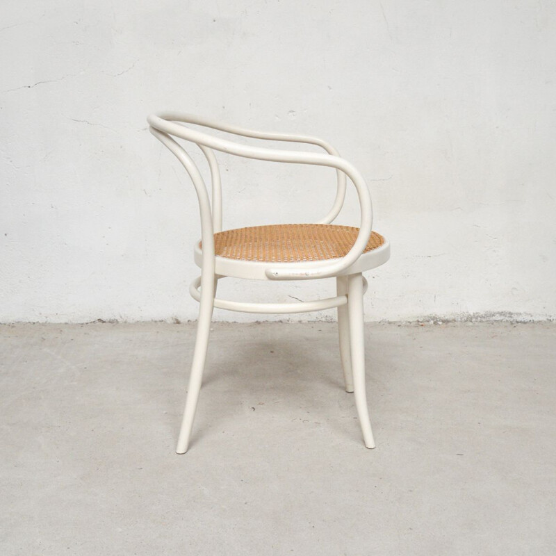 Vintage Thonet White Chair 1960s