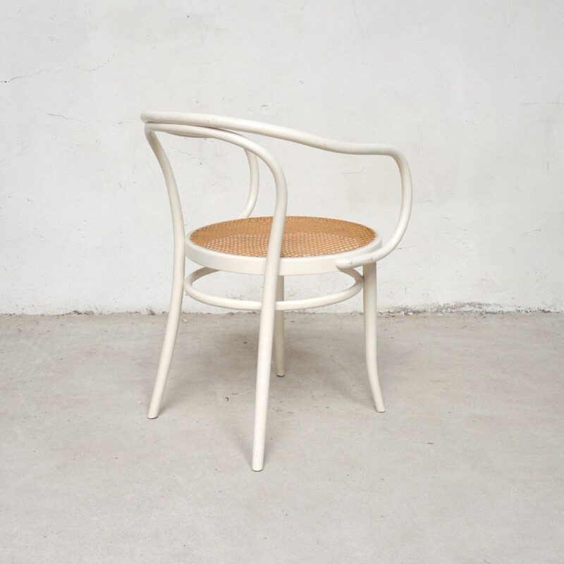 Vintage Thonet White Chair 1960s