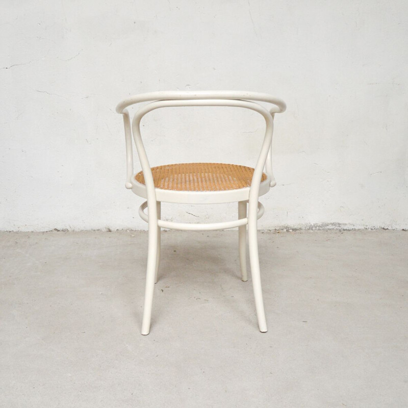 Vintage Thonet White Chair 1960s