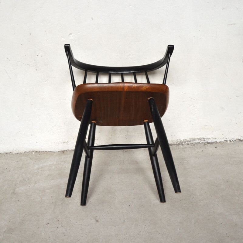 Vintage armchair by Ilmari Tapiovaara 1960s