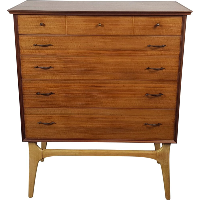 Vintage Alfred Cox Chest of Drawers 1950s