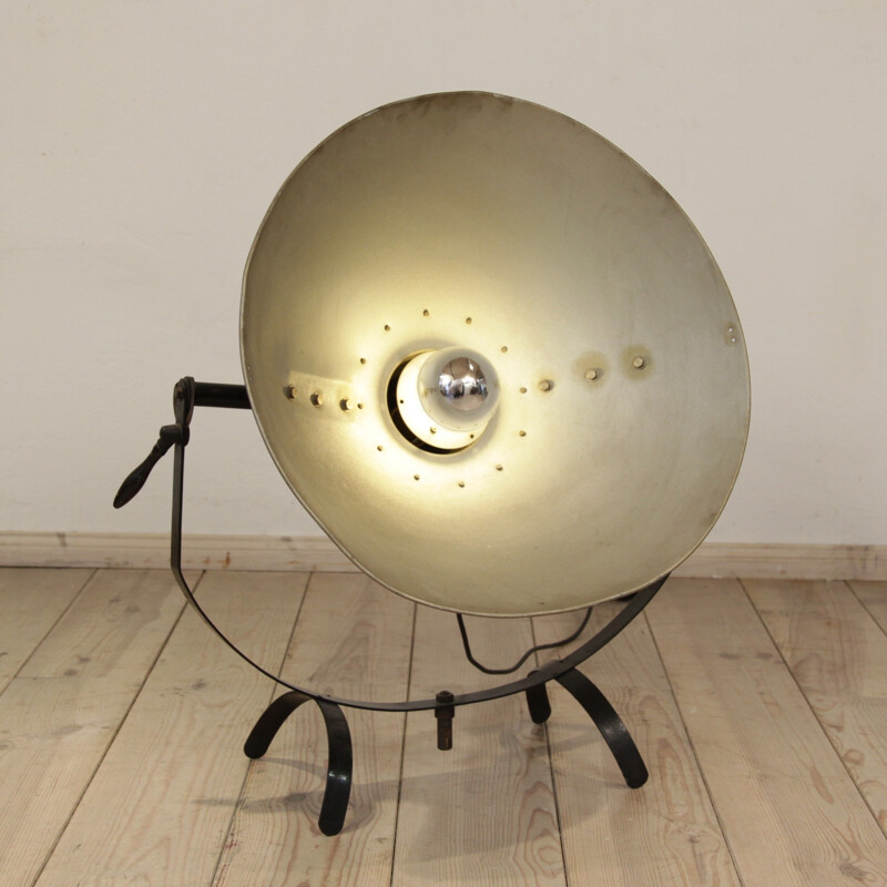 K. Weinert Berlin Lamp in metal - 1930s