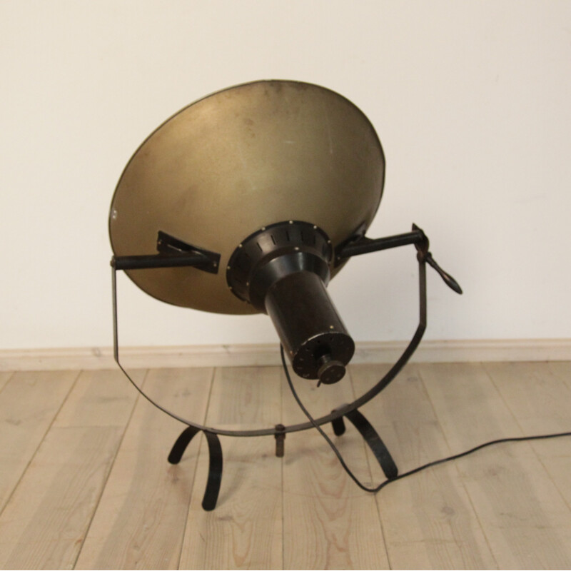 K. Weinert Berlin Lamp in metal - 1930s