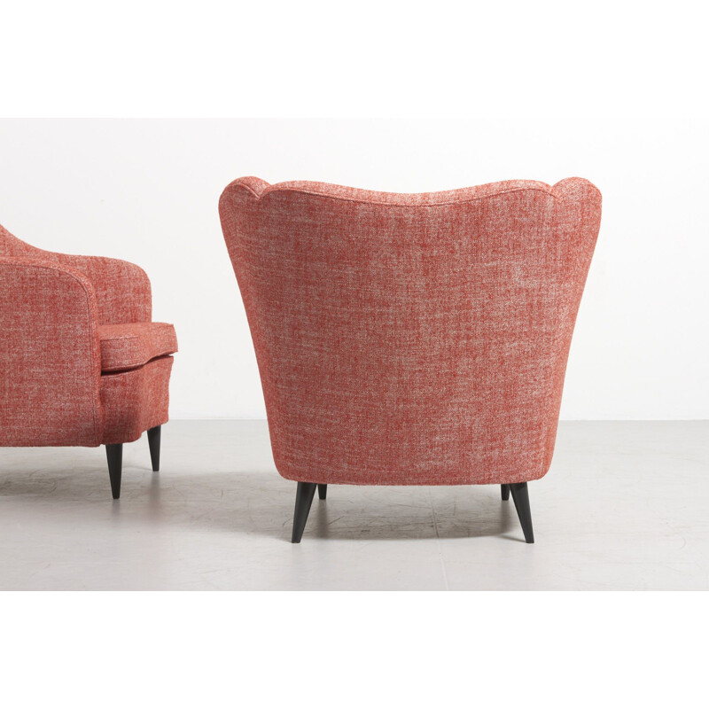 Paire de fauteuils vintage par Gio Ponti pour Casa e Giardino Italie 1938