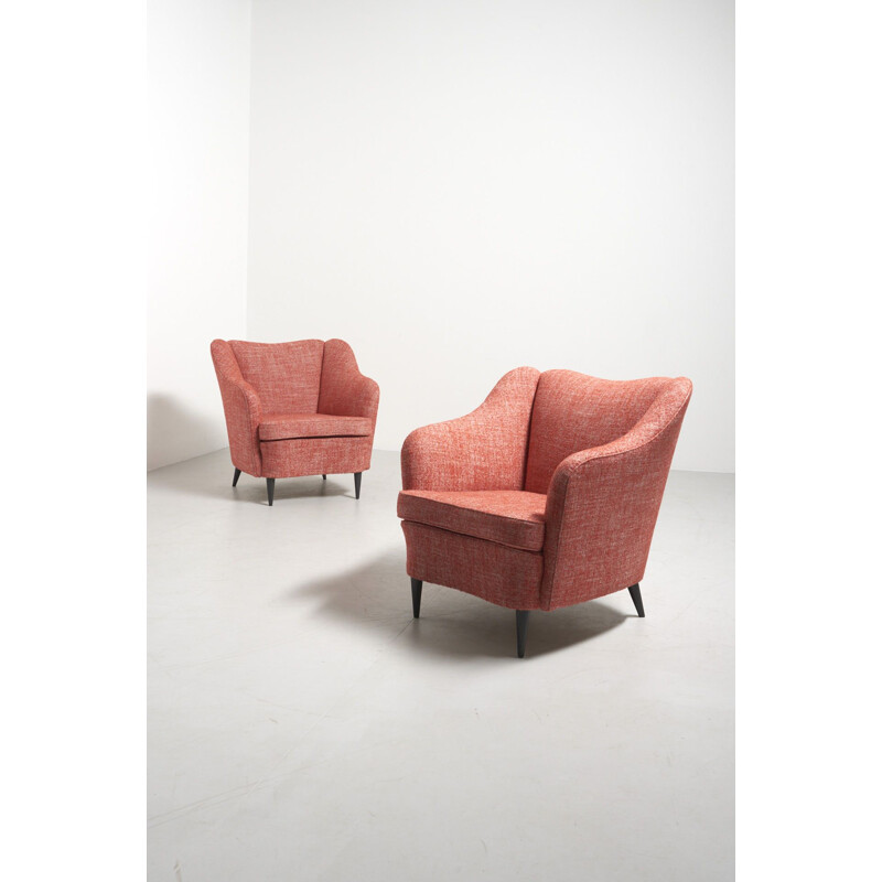 Paire de fauteuils vintage par Gio Ponti pour Casa e Giardino Italie 1938