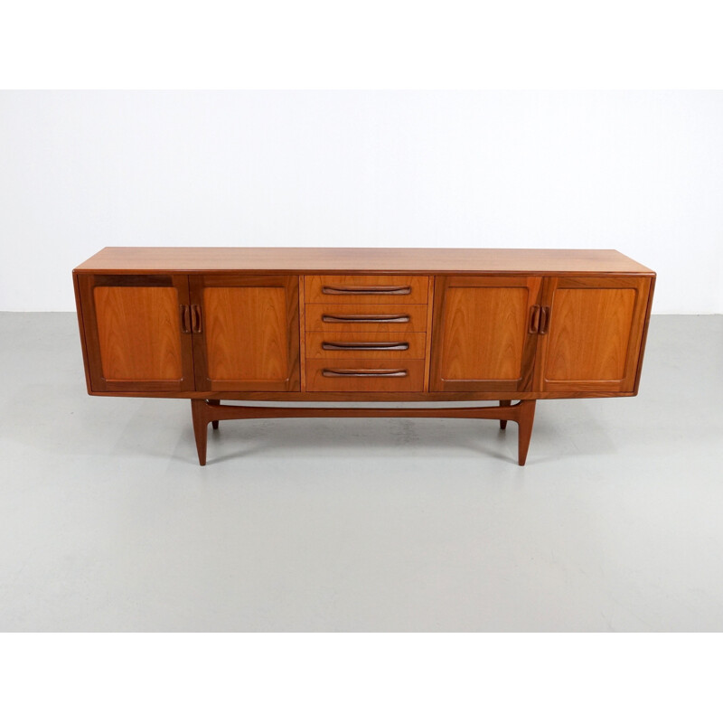 G-Plan "Fresco" sideboard in teak with drawers, Victor WILKINS - 1960s