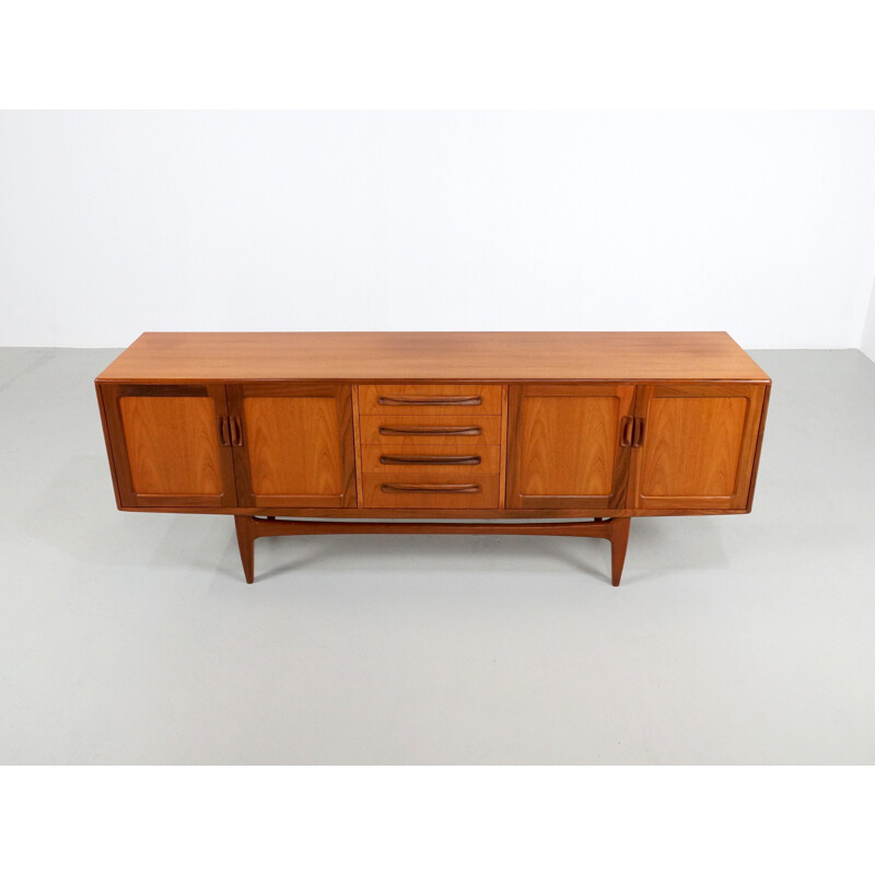 G-Plan "Fresco" sideboard in teak with drawers, Victor WILKINS - 1960s