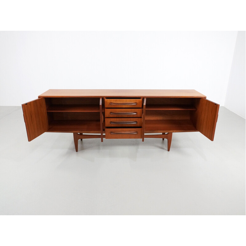 G-Plan "Fresco" sideboard in teak with drawers, Victor WILKINS - 1960s