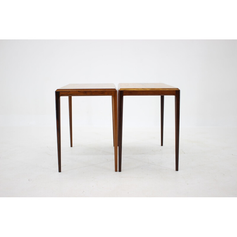 Pair of vintage Johannes Andersen Side Tables Denmark 1960s