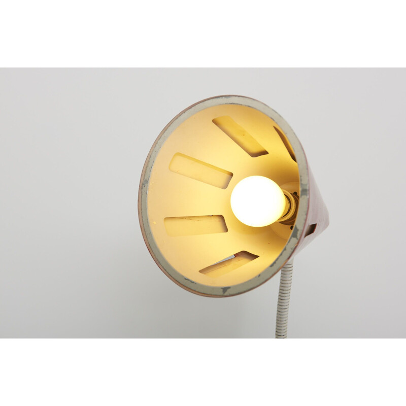 Vintage Floor Lamp by H. Busquet for Hala Zeist Netherlands 1950s