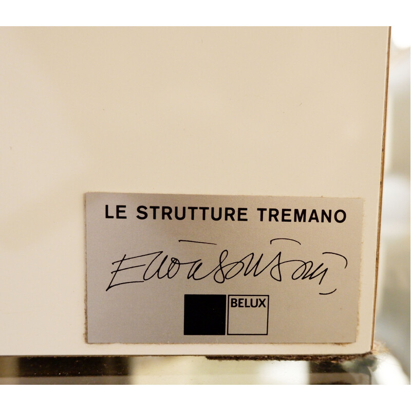 Support vintage par Ettore Sottsass pour Belux