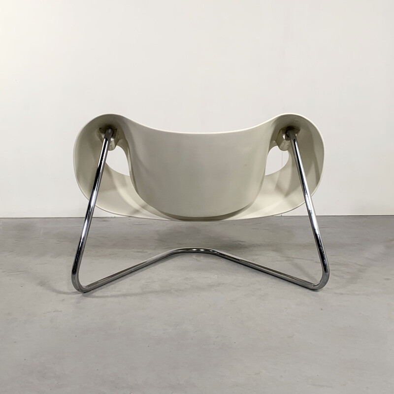 Vintage Ribbon Chair by Franca Stagi & Cesare Leonardi for Fiarm 1960s